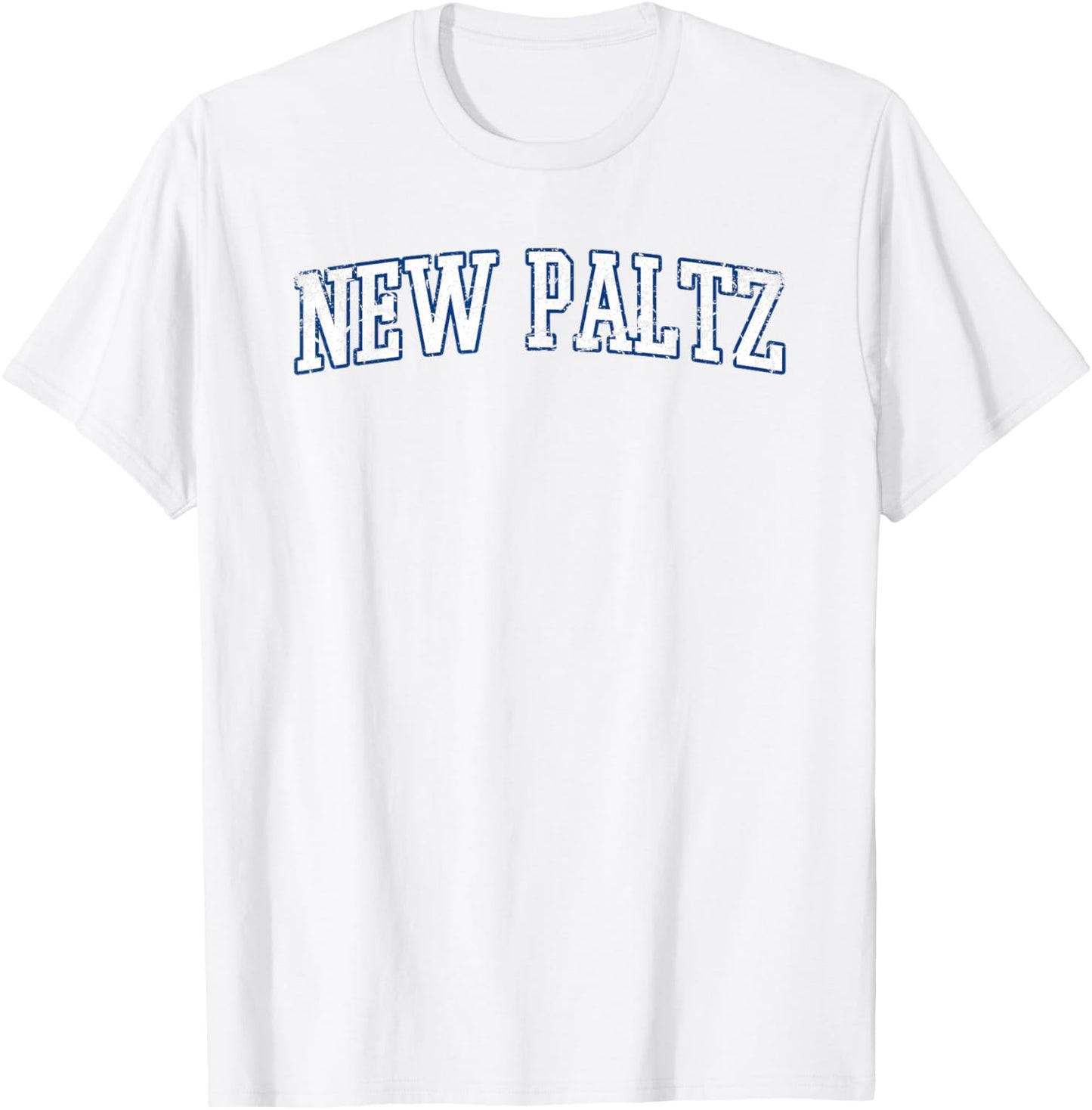 New Paltz NY- Throwback Design - Vintage Worn Classic T-Shirt - T-Shirt | White