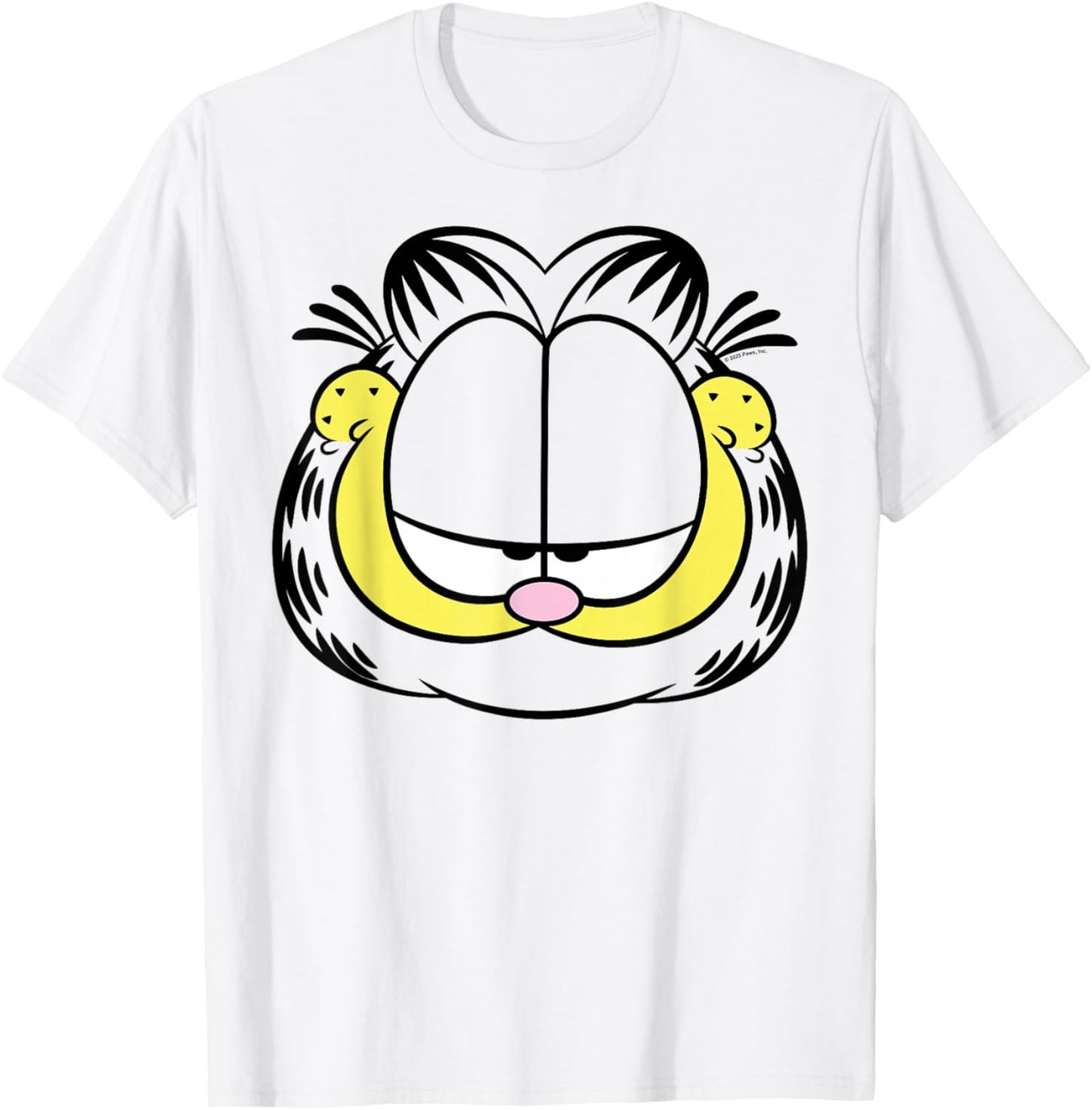 Garfield - Oversized Face T-Shirt - T-Shirt | White