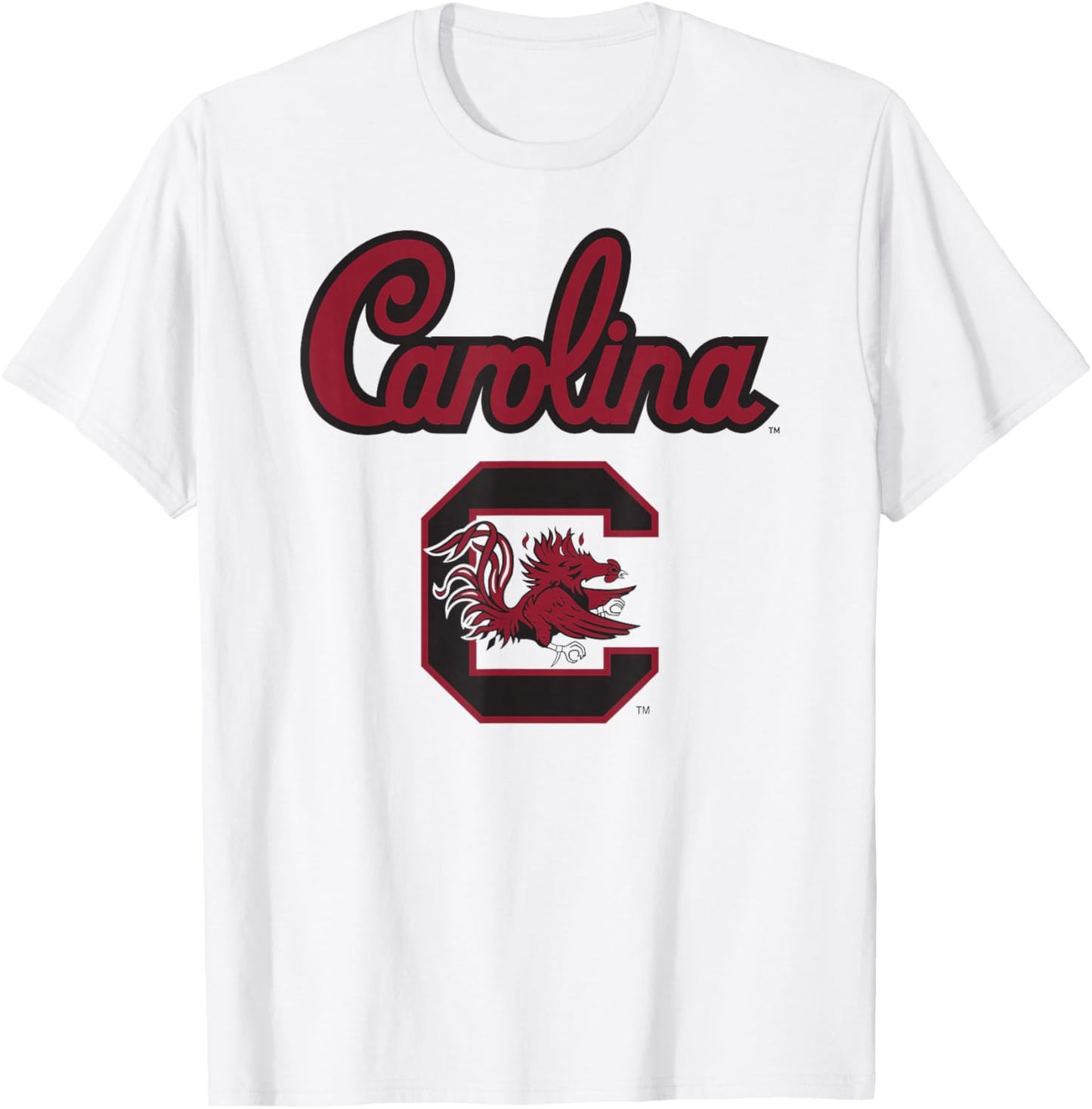 South Carolina Gamecocks Classic White Officially Licensed T-Shirt - T-Shirt | White