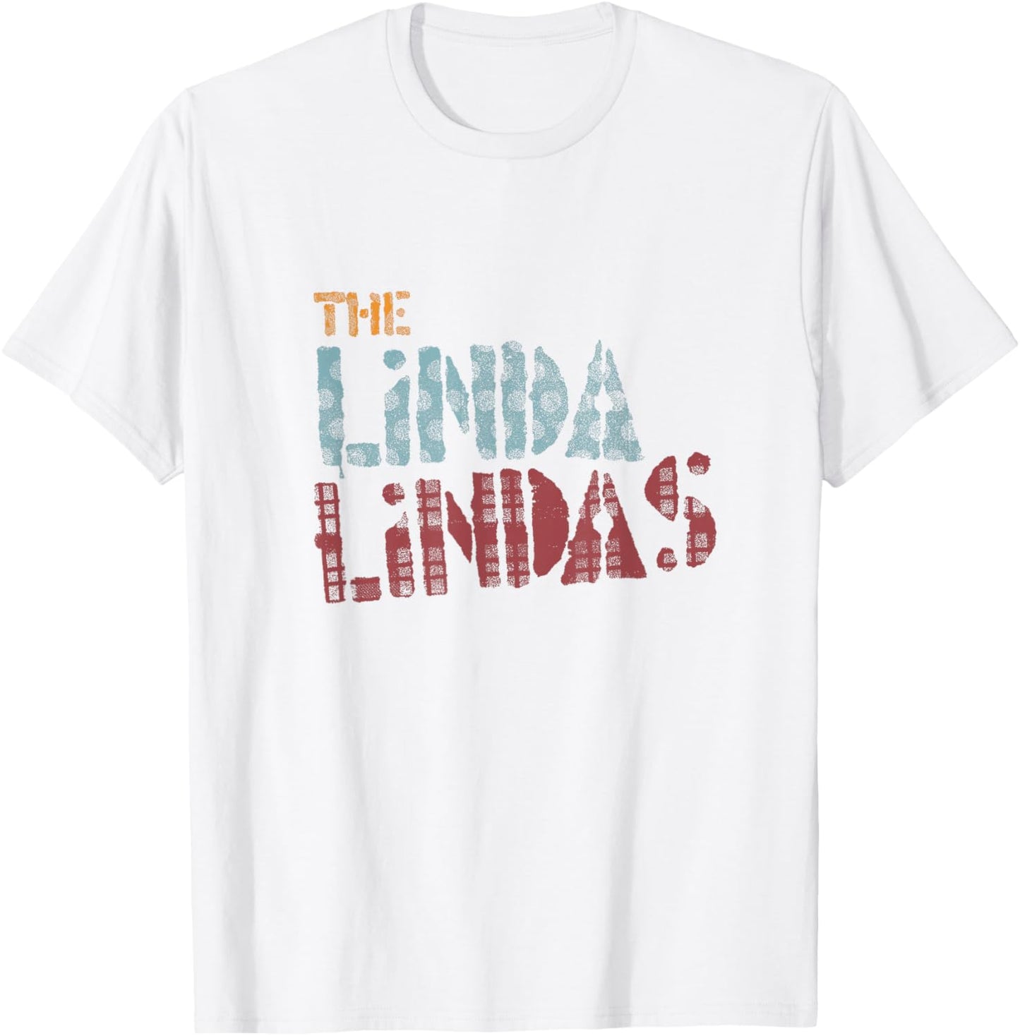 The Linda Lindas - Official Merchandise - Patterns T-Shirt - T-Shirt | White