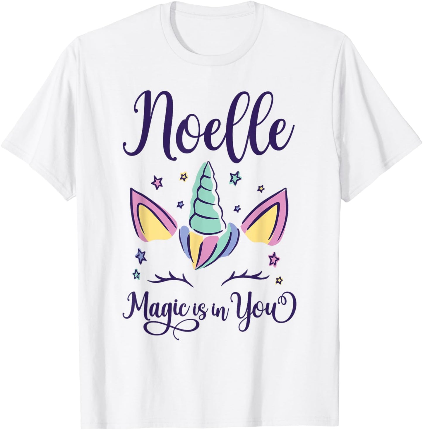 First Name Noelle Personalized I Love Noelle T-Shirt - T-Shirt | White
