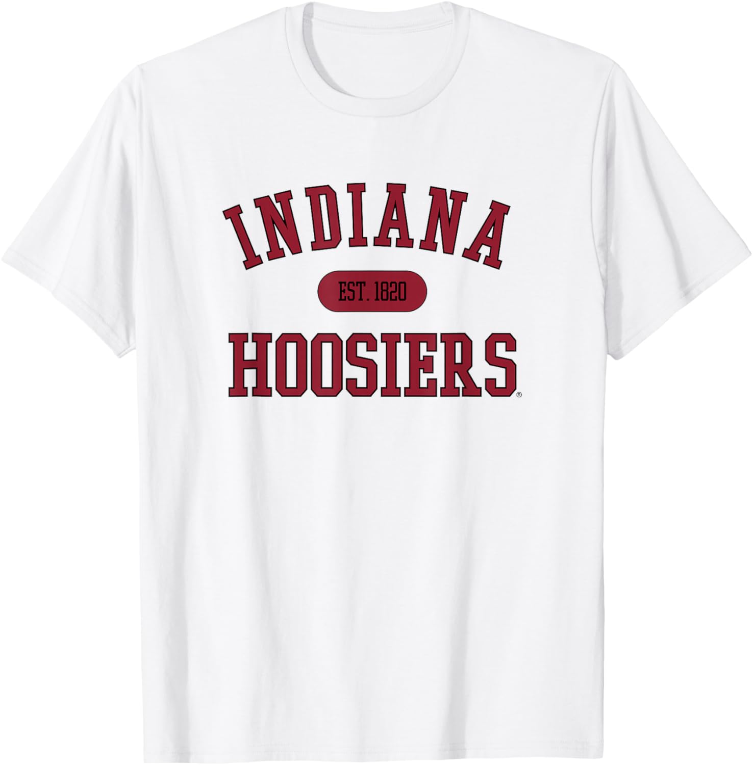 Indiana Hoosiers Varsity Logo Officially Licensed T-Shirt - T-Shirt | White