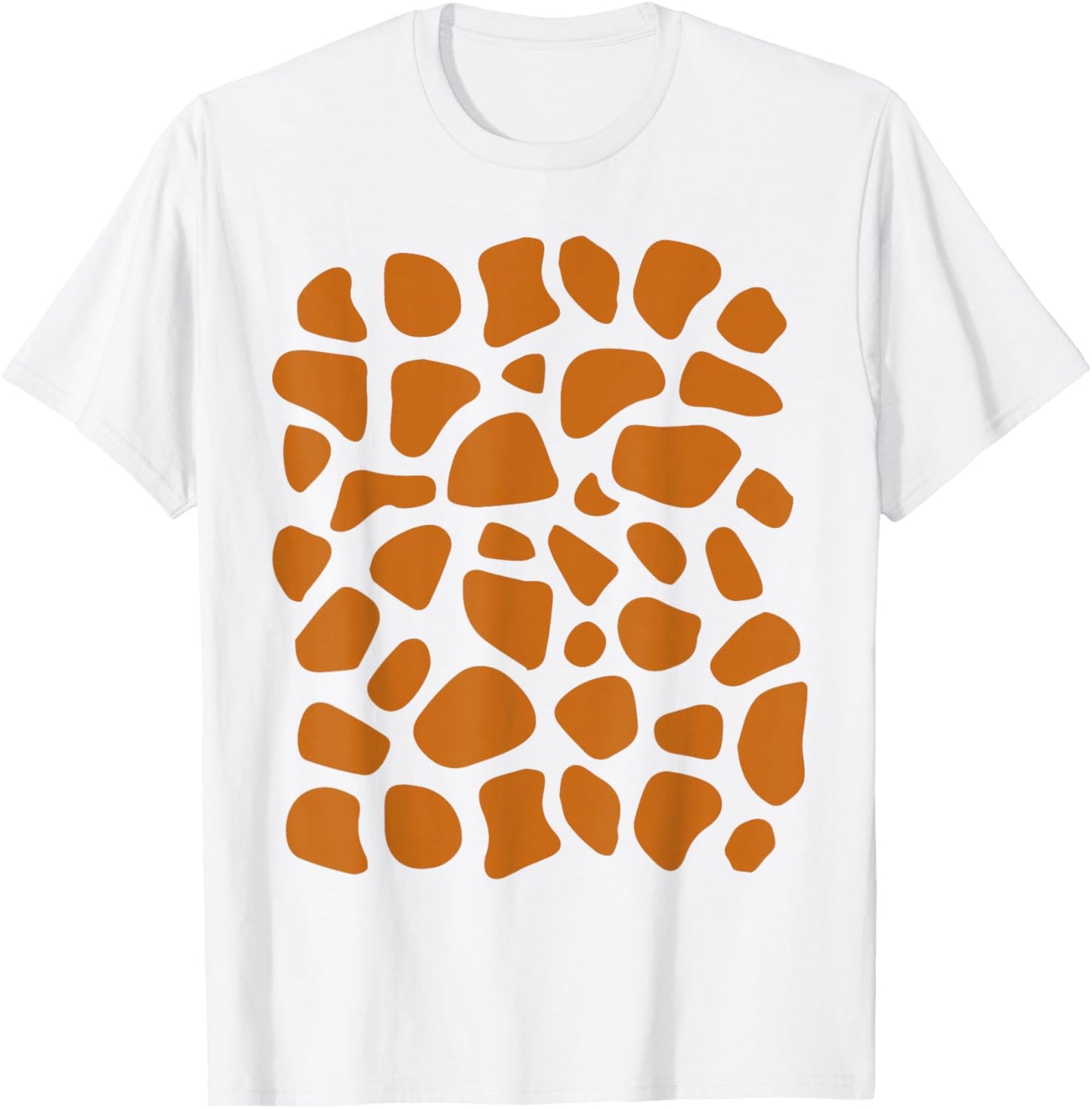 Giraffe Costume Giraffe Pattern Carnival Fancy Dress T-Shirt - T-Shirt | White