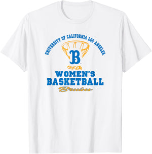 UCLA Bruins Women's Basketball Hype White T-Shirt - T-Shirt | White