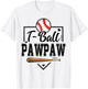 T-Ball Pawpaw Heart Funny Ball Pawpaw T-Shirt - T-Shirt | White