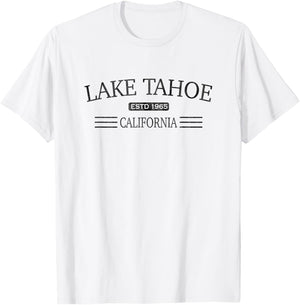 Lake Tahoe Californie - Lake Tahoe CA CV1X T-Shirt - T-Shirt | White