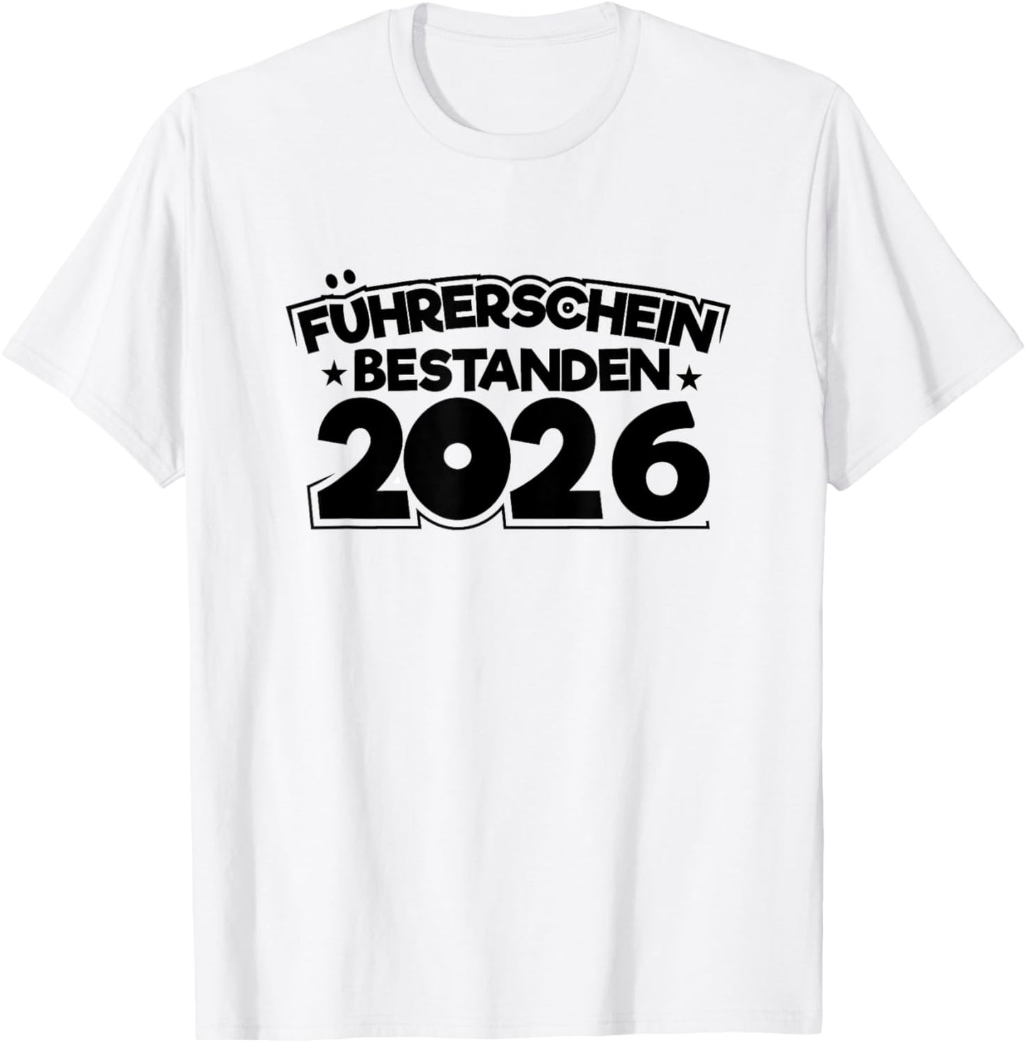 Driving Licence Passed 2026 Driving Test T-Shirt - T-Shirt | White