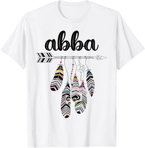 Abba Name Women Men Kids Abba Birthday Shirt Gift Abba Name T-Shirt - T-Shirt | White