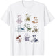 Vintage 90s Tattoo Cat Retro Kitten Cute Cat Lovers Cat Mom T-Shirt - T-Shirt | White