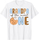 Grandpa Of The Sweet One Cookies and Milk 1st Birthday Party T-Shirt - T-Shirt | White