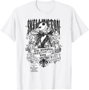 Disney The Nightmare Before Christmas The Pumpkin King T-Shirt - T-Shirt | White