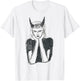 Girl Devil Women's Black T-Shirt - T-Shirt | White