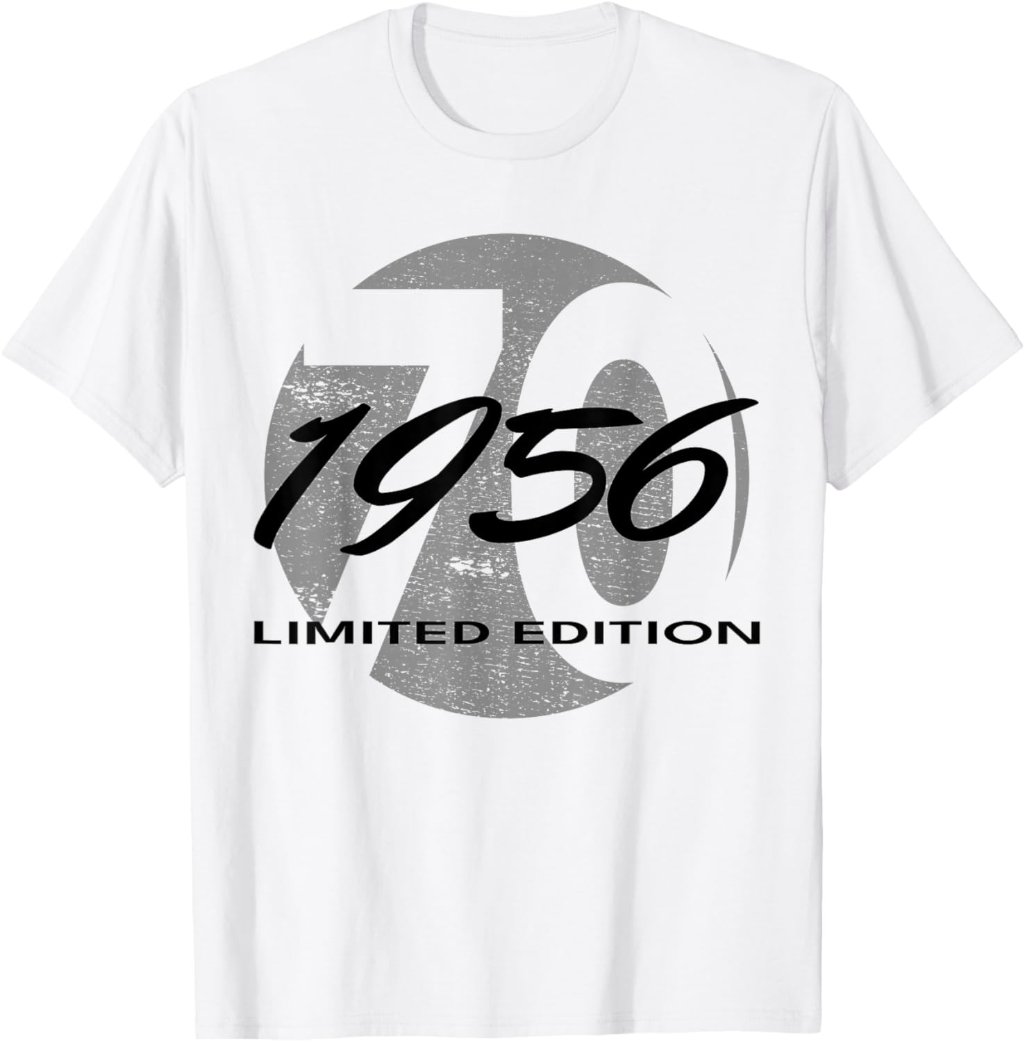 70th Birthday Man Woman 70 Years 1956 Funny Gift T-Shirt - T-Shirt | White