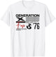 Gen X FAFO Gen X Generation Gen Xer Born 1976 Retro Vintage T-Shirt - T-Shirt | White