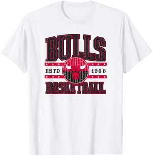 NBA Chicago Bulls Courtside T-Shirt - T-Shirt | White