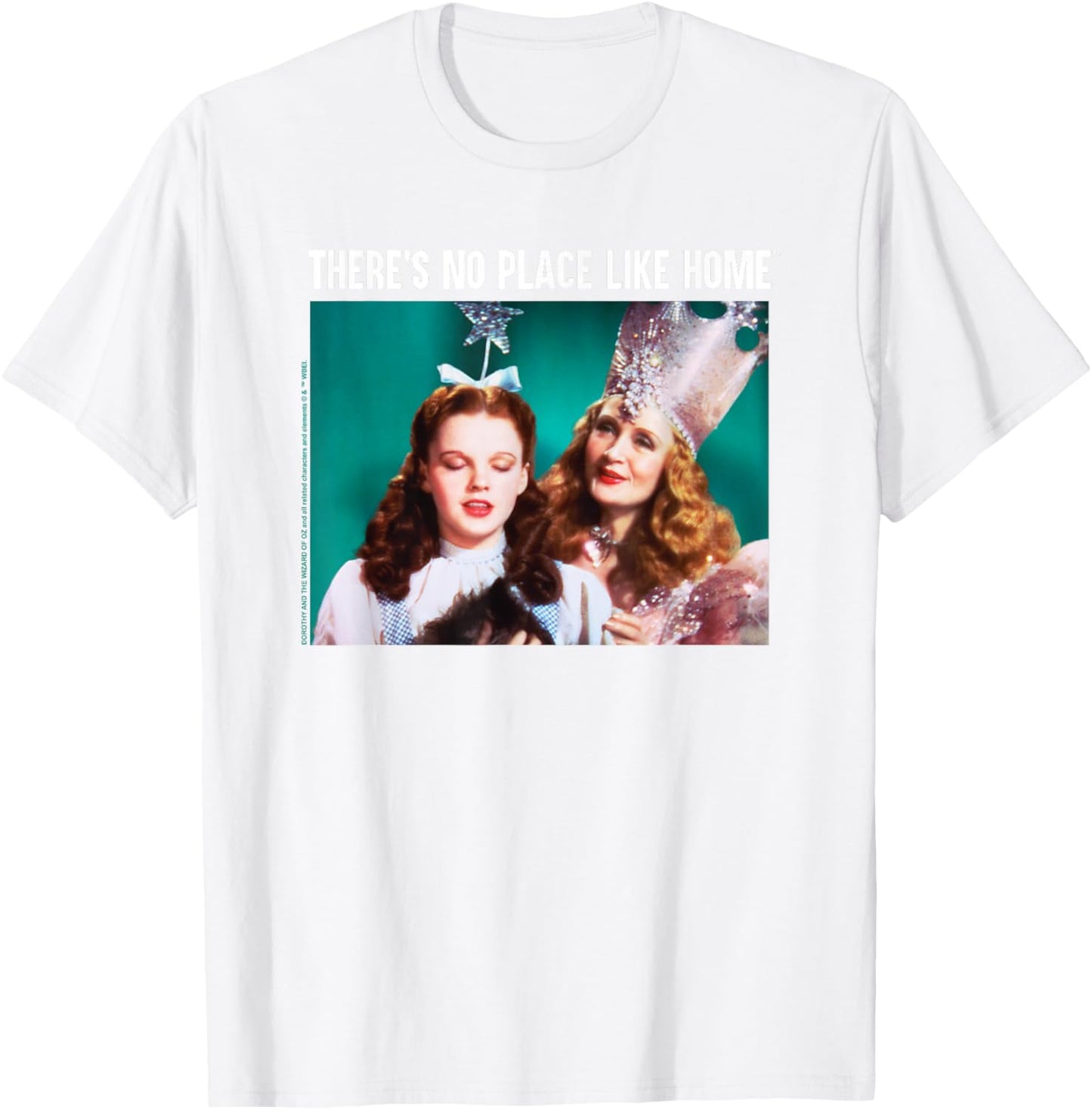The Wizard of Oz No Place Like Home Glenda T-Shirt - T-Shirt | White