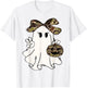 Funny Halloween Camouflage Camo Ghost Hello Hunting Season T-Shirt - T-Shirt | White