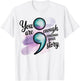 Choose to Keep Writing Your Story Inspirational Quote T-Shirt - T-Shirt | White