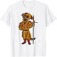 Landsknecht German Shepherd Dog Historical Fencing Guard T-Shirt - T-Shirt | White