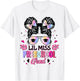 Lil Miss Preschool Grad Graduation Last Day Of Preschool T-Shirt - T-Shirt | White