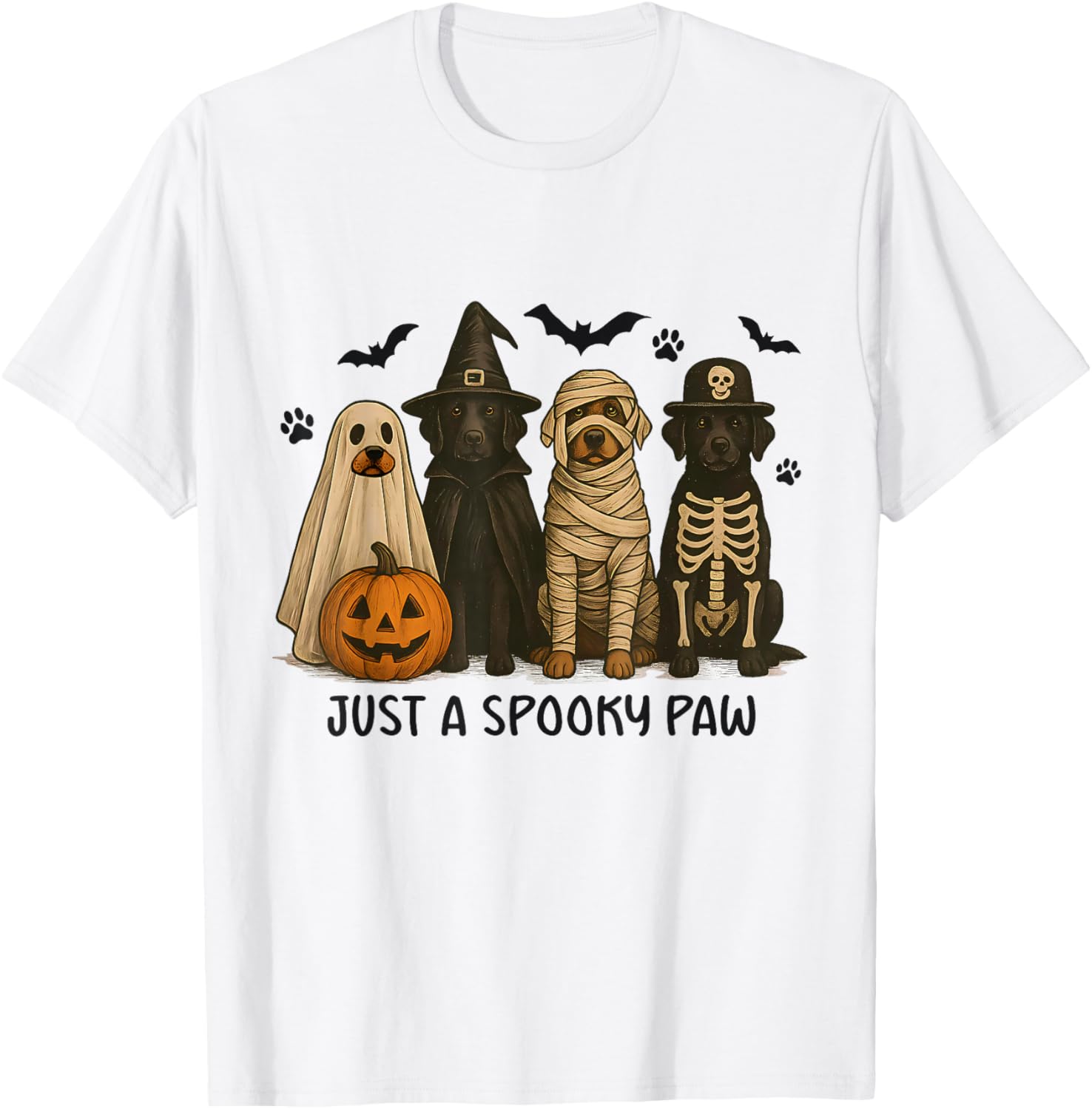 Labrador Retriever Halloween Labrador Witch Dog Mom T-Shirt - T-Shirt | White