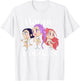 KPop Demon Hunters Huntrix Group Happy Holidays T-Shirt - T-Shirt | White