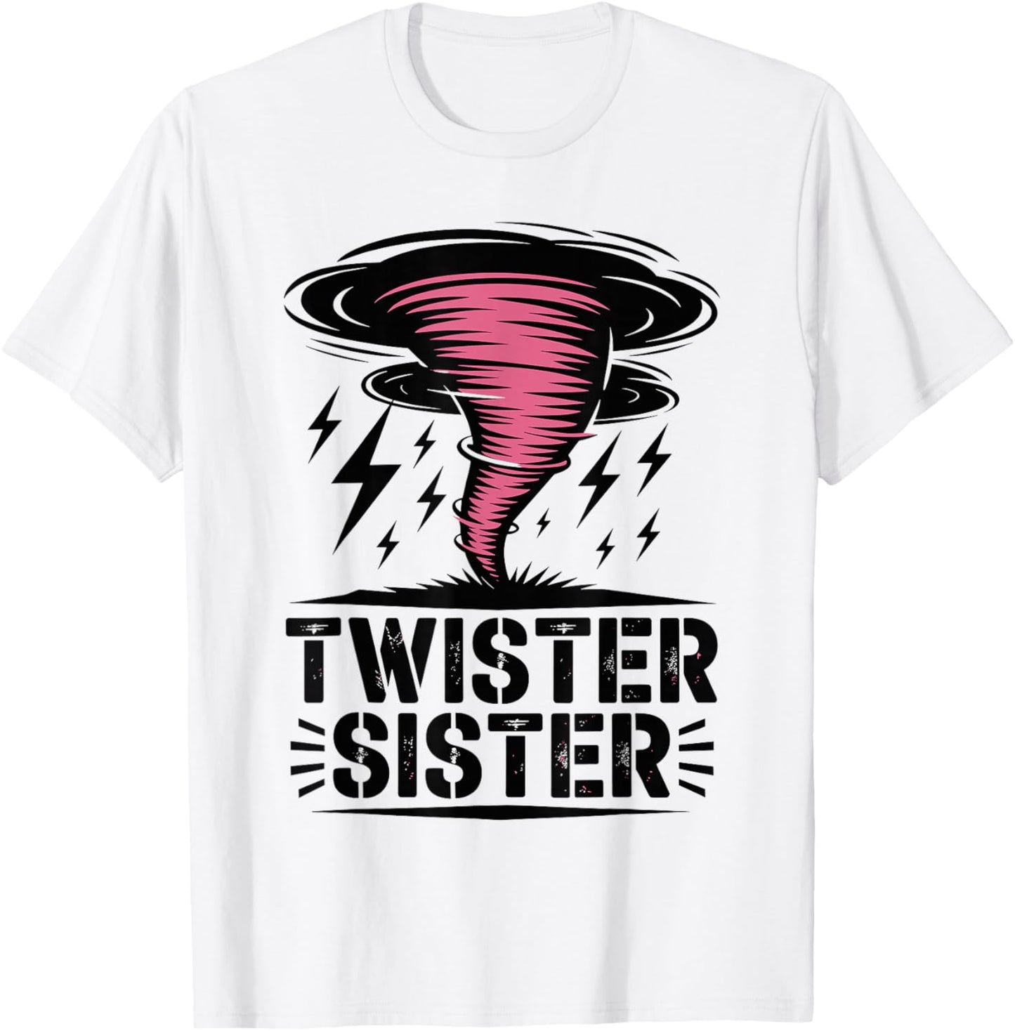 Storm Chaser Costume Sister Girl Hurricane Tornado T-Shirt - T-Shirt | White