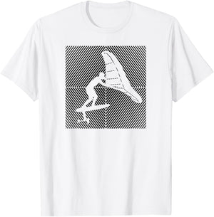 Wingfoil-Surfer Wingfoiling Hydrofoil Kitefoil Wingsurf T-Shirt - T-Shirt | White