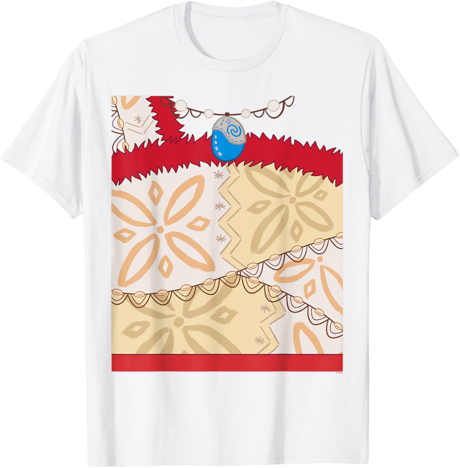 Disney Moana 2 Halloween Moana’s New Dress Costume T-Shirt - T-Shirt | White