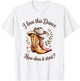 Line Dance with German Text "Ich Liebe diesen Tanz Wie fanger an?" T-Shirt - T-Shirt | White