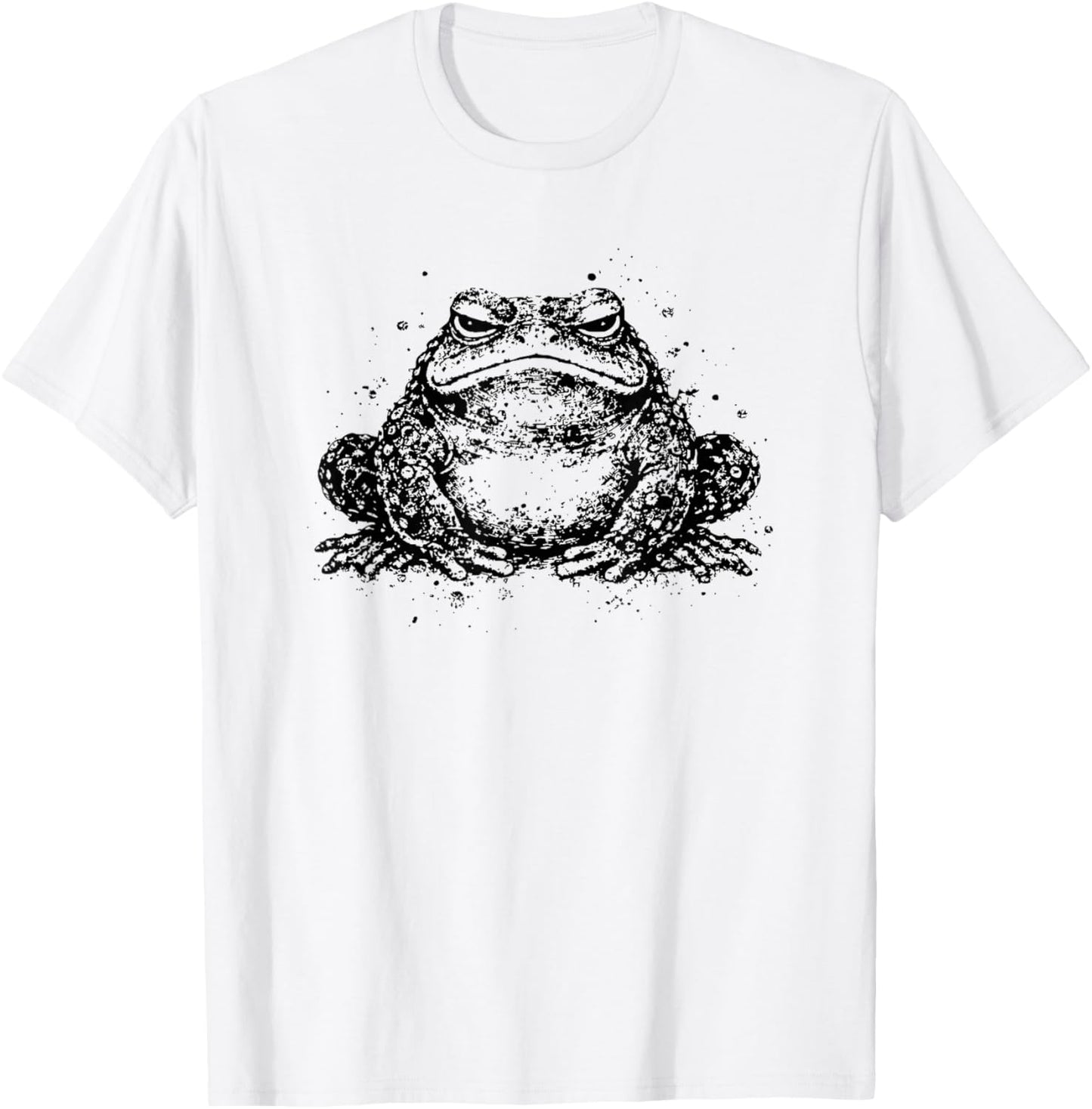 Japan Frog Funny Art Tradition Frog Japanese Calligraphy T-Shirt - T-Shirt | White