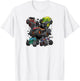 Hot Wheels Monster Trucks Road Bike T-Shirt - T-Shirt | White