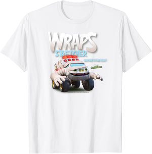 DreamWorks Mighty MonsterWheelies Wraps Stretcher T-Shirt - T-Shirt | White