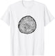 Tree Growth Rings Environmental T-Shirt - T-Shirt | White