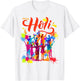 Happy Holi Festival Outfit India Hindu Men Kids T-Shirt - T-Shirt | White