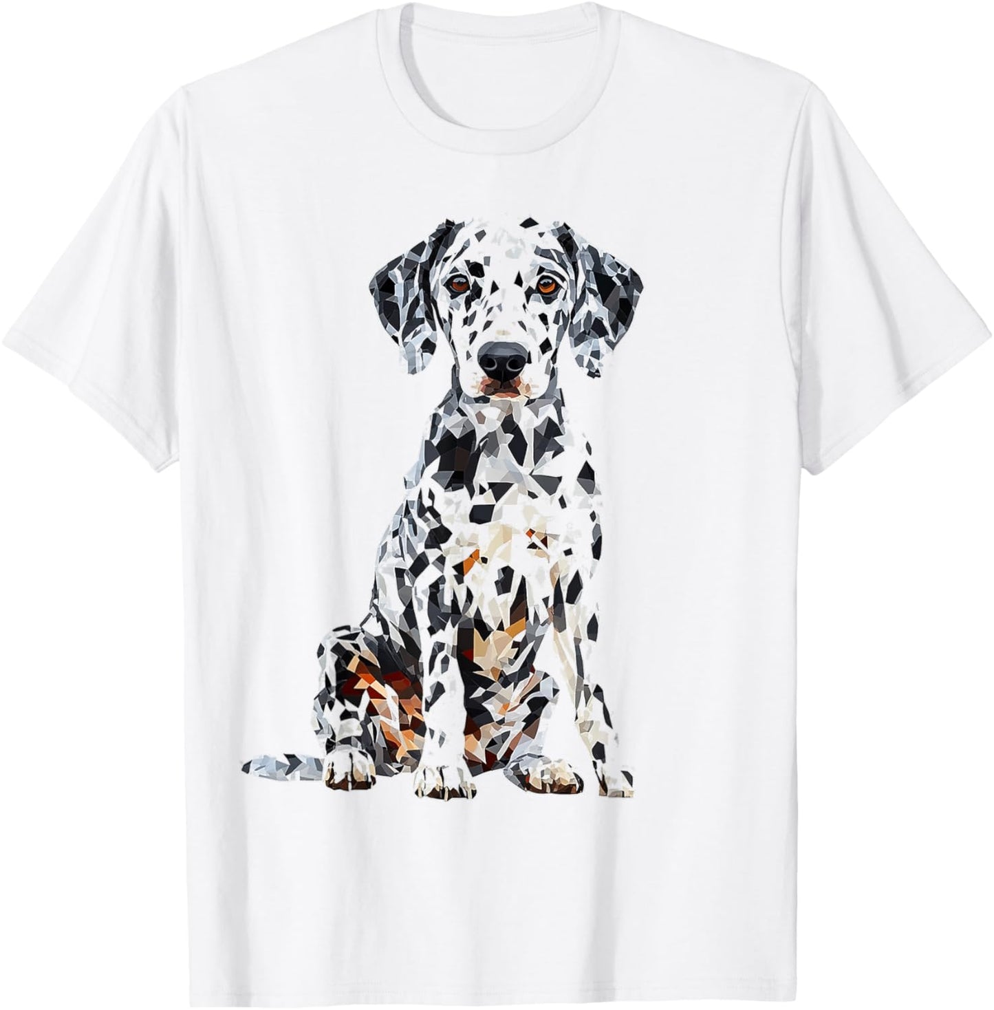 Dalmatian Dog Motif Pet Illustration Dalmatian Women Kids T-Shirt - T-Shirt | White