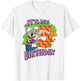 Chuck E. Cheese It's My 5th Birthday Happy Chuck Chest Logo T-Shirt - T-Shirt | White