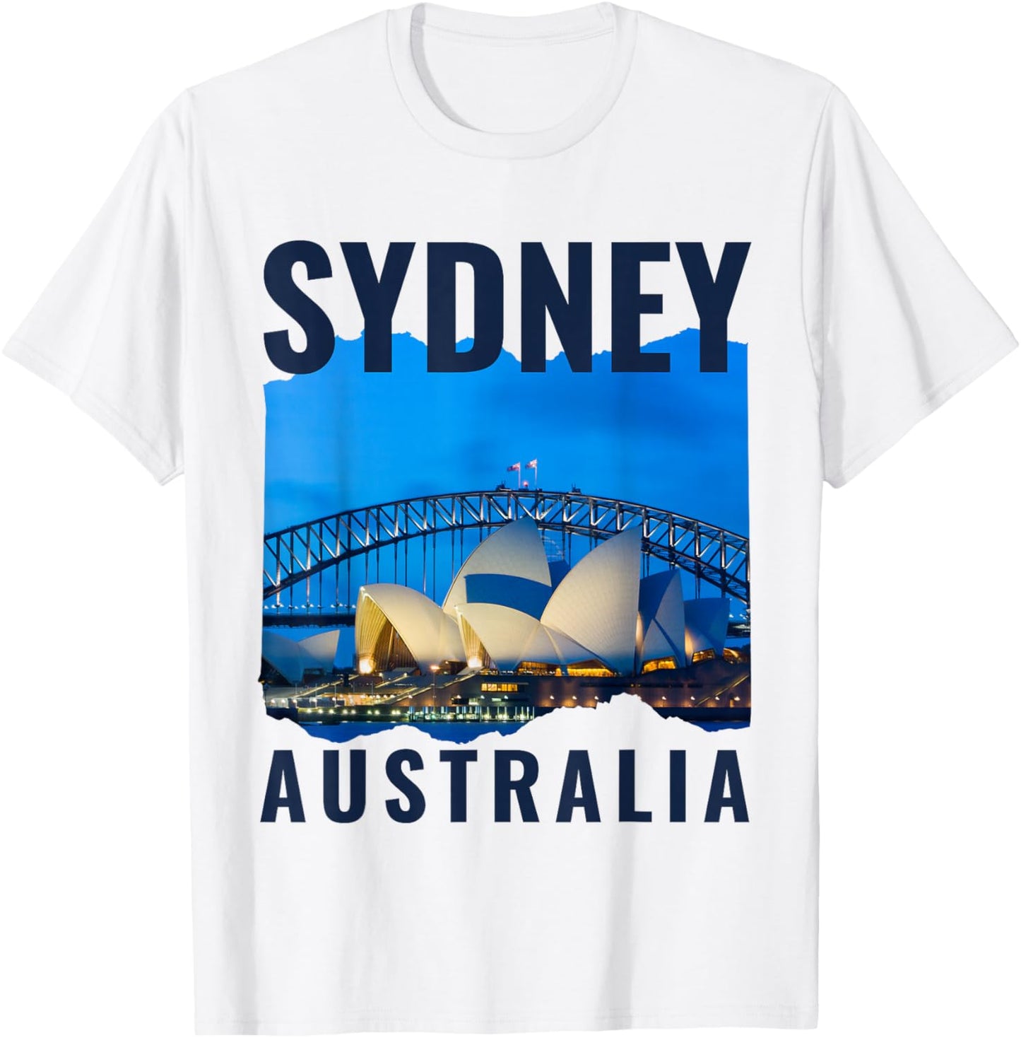 Sydney Australia Souvenir Women Girls T-Shirt - T-Shirt | White