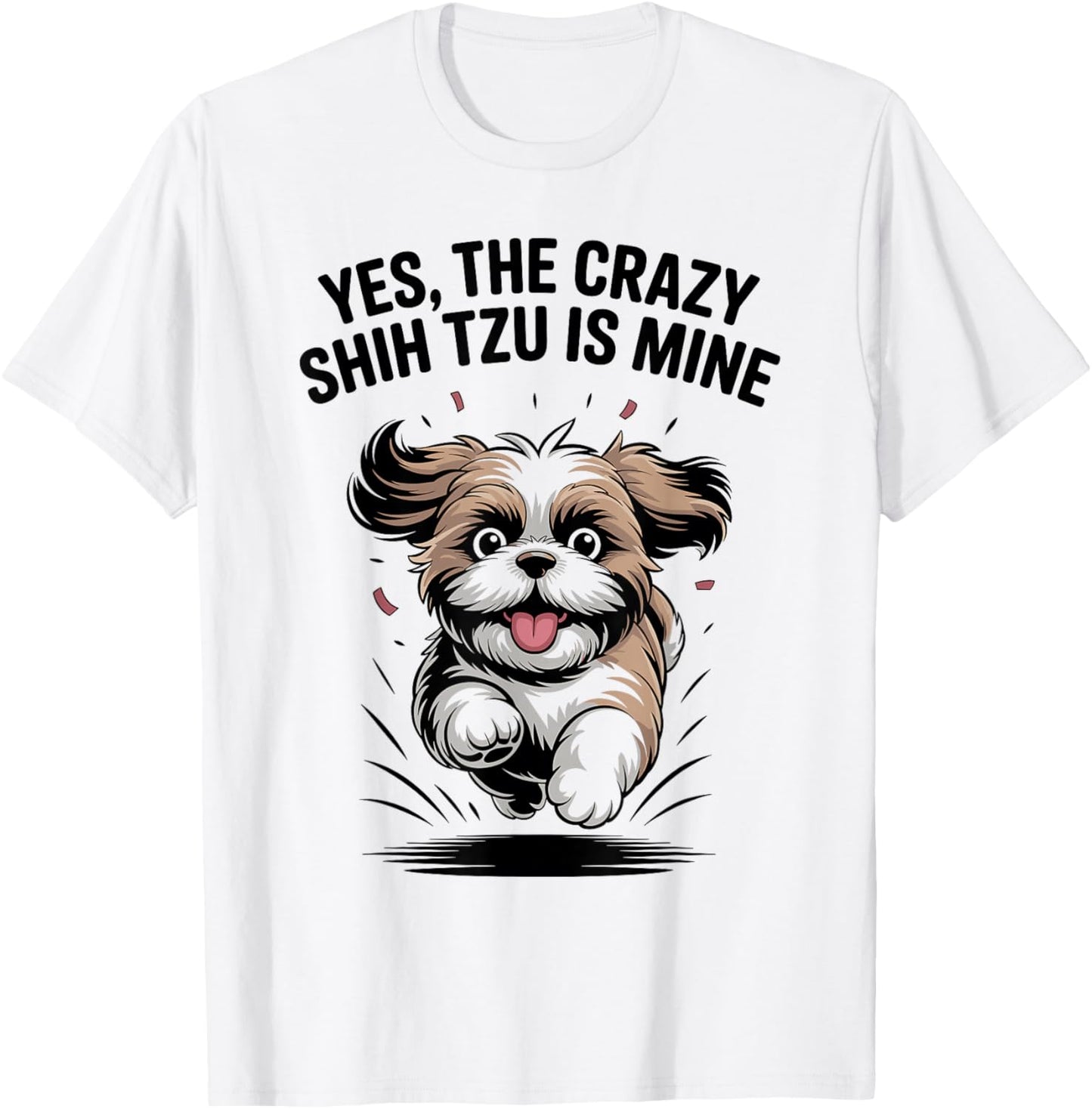 Toy Pet Small Breed Dog Lion Lover Funny Cute Shih Tzu T-Shirt - T-Shirt | White