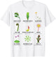 Carnivorous Plants Chart Venus Flytrap, Pitcher Plant T-Shirt - T-Shirt | White