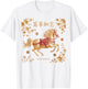 Chinese New Year 2026 Horse Red Moon New Year of the Horse T-Shirt - T-Shirt | White