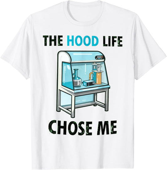 Unique Hood Life Science Mug Perfect for Chemistry, Biology T-Shirt - T-Shirt | White