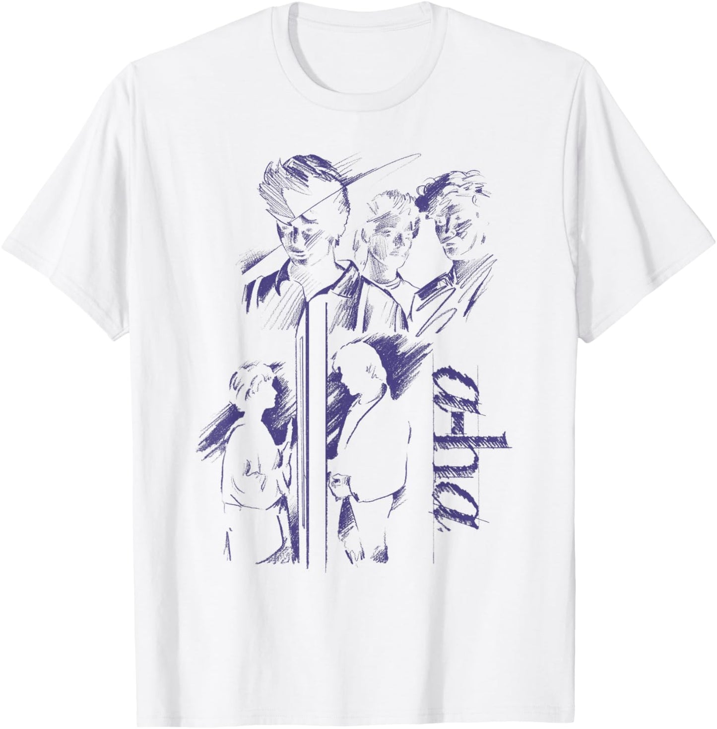 A-Ha Take On Me Collage T-Shirt - T-Shirt | White