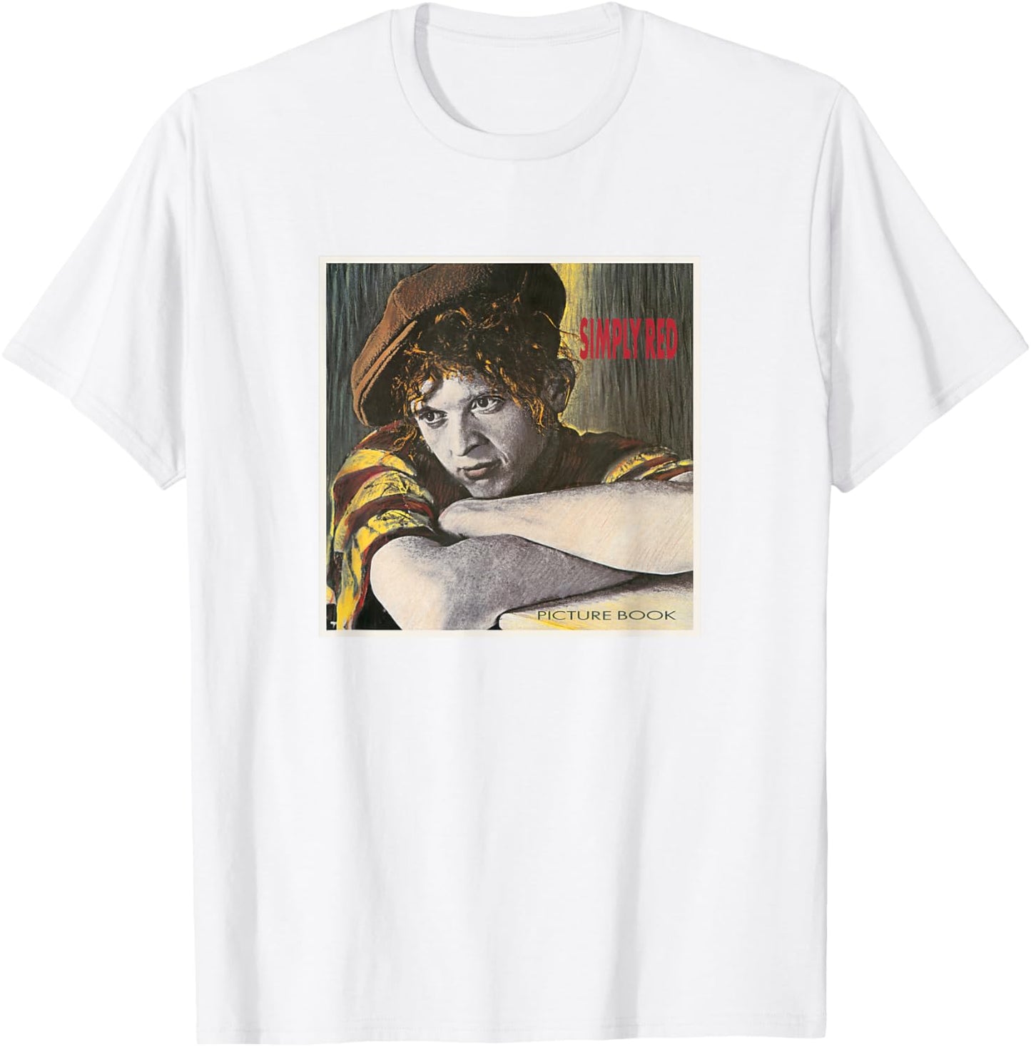 Simply Red "Picture Book" T-Shirt - T-Shirt | White