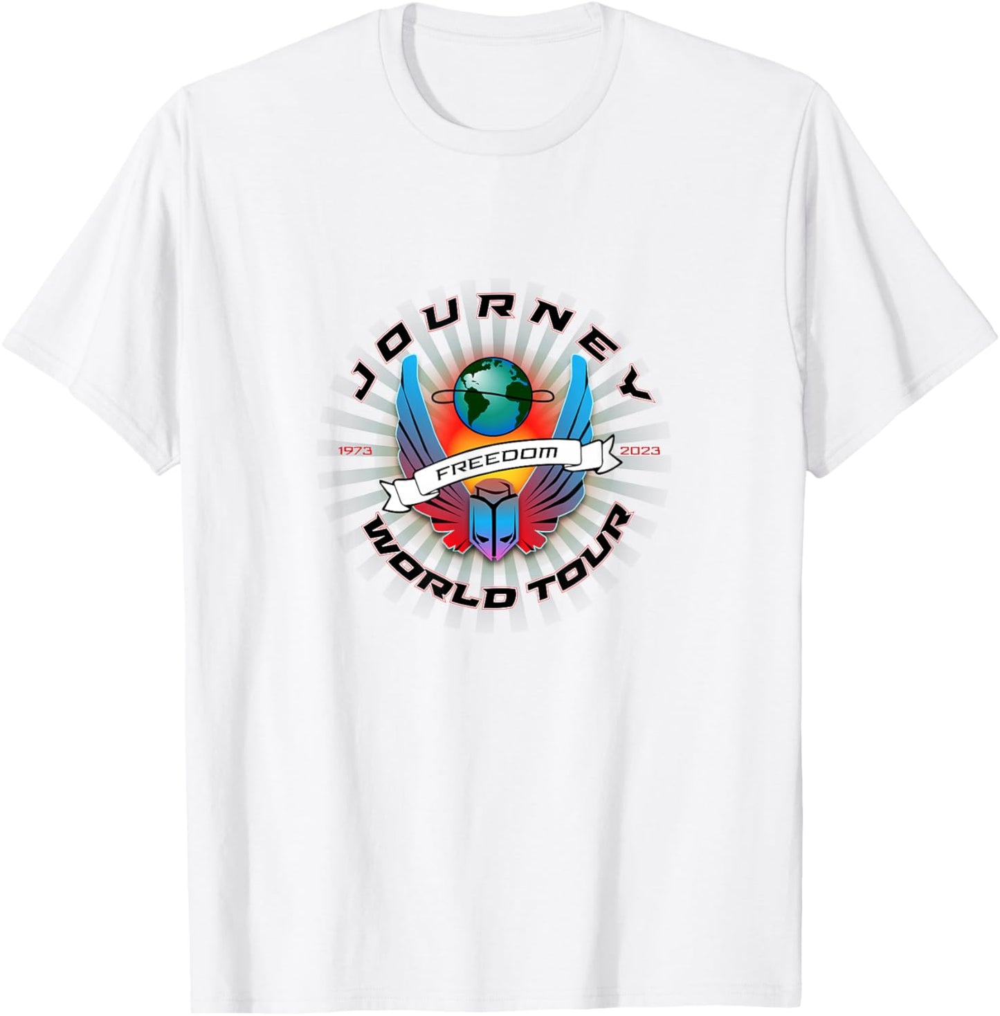 Journey World Tour T-Shirt - T-Shirt | White