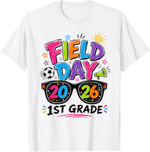 Field Day 1st Grade Field Day Teacher Student T-Shirt - T-Shirt | White