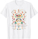 Shiva spiritual hindu god tandava dance yoga meditation T-Shirt - T-Shirt | White