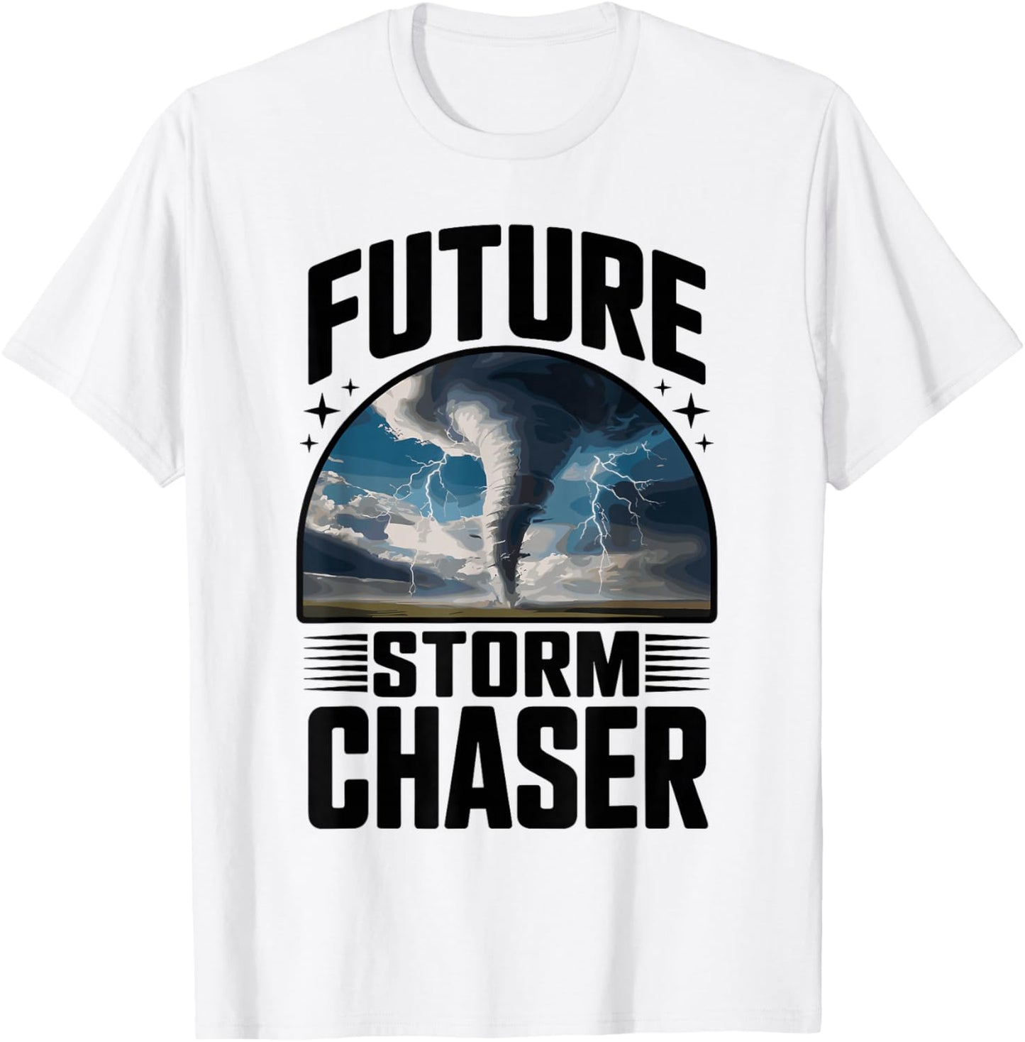 Storm Chaser Costume Hurricane Tornado T-Shirt - T-Shirt | White