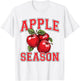 Apple Picking Season Farm Fresh Farmer Apple Orchard Harvest T-Shirt - T-Shirt | White