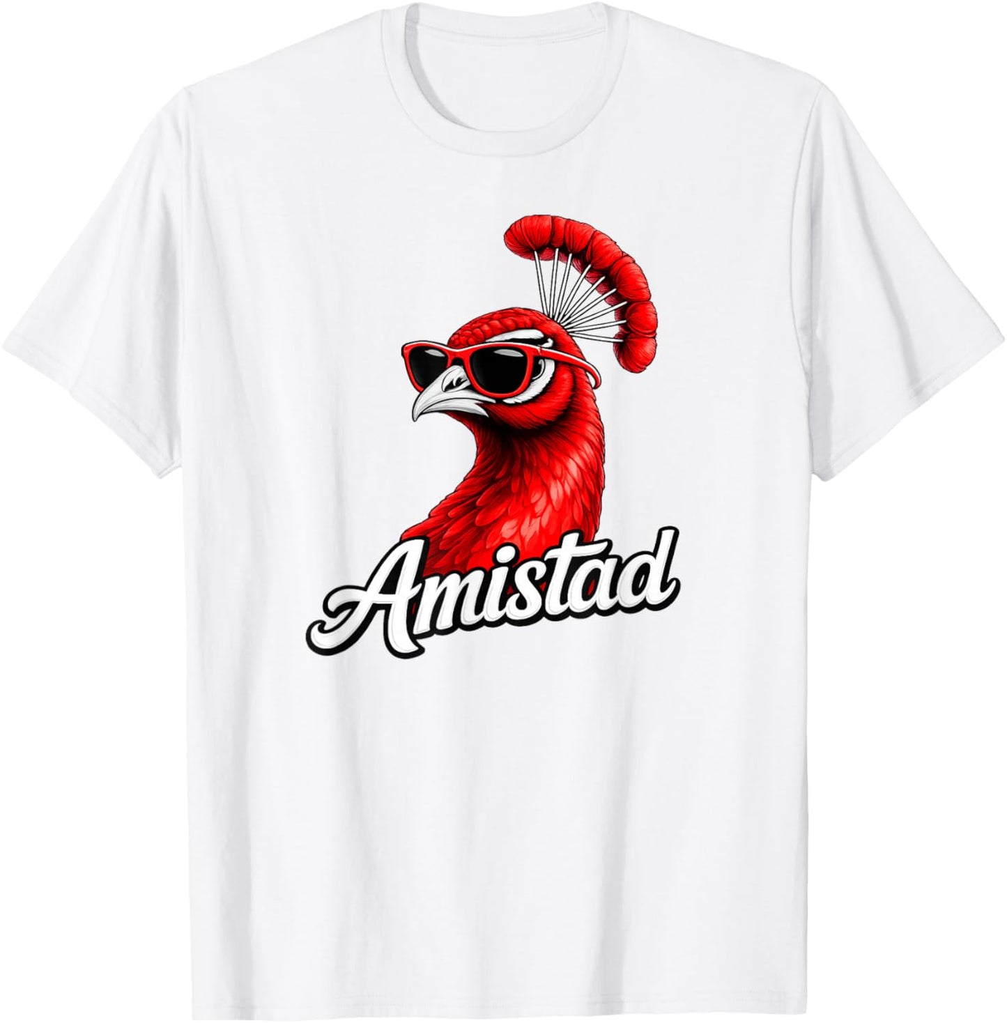 Amistad House of Friendship, Teachers Students School T-Shirt - T-Shirt | White